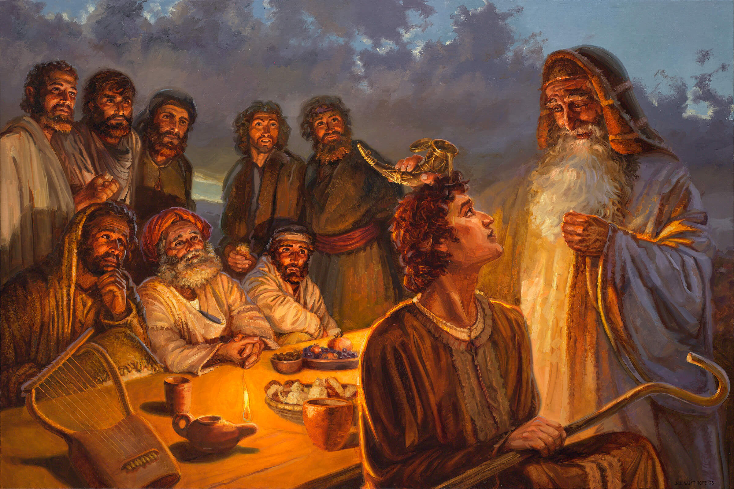 David anointed king