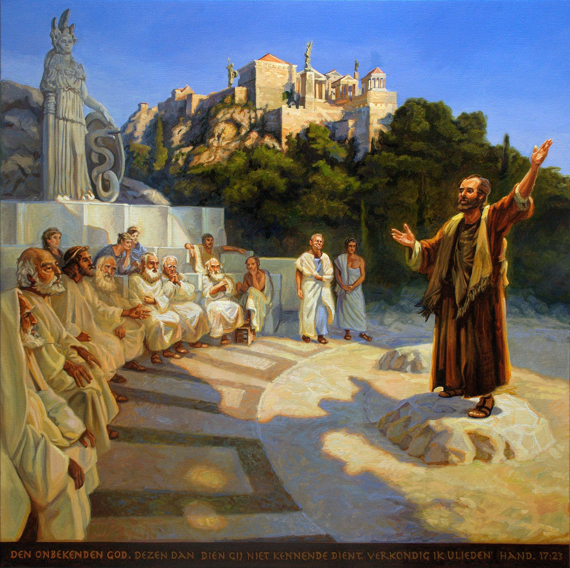 The Bible In Paintings ️ PAUL IN ATHENS ️