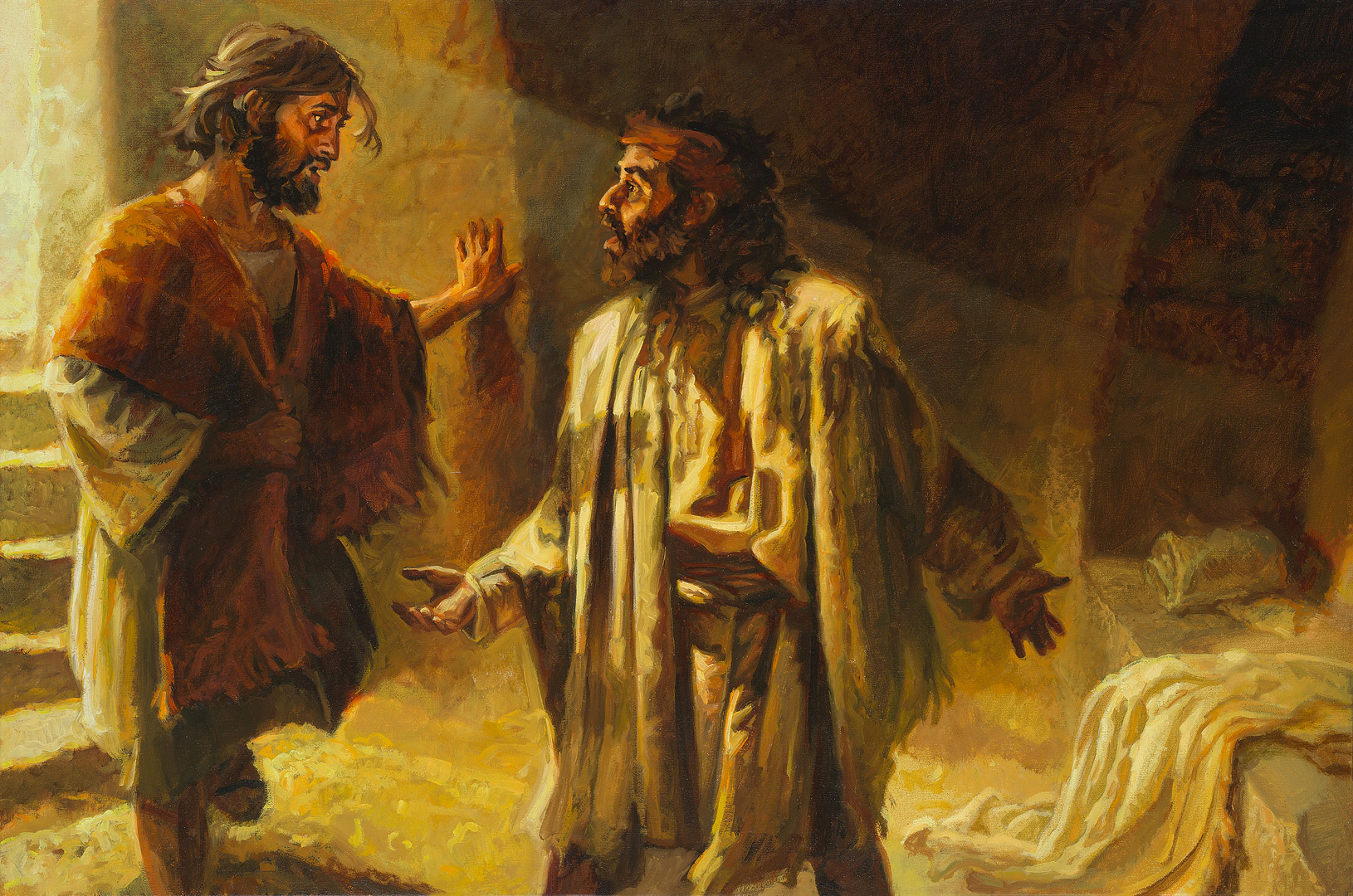 Peter and John visit the empty grave 1 