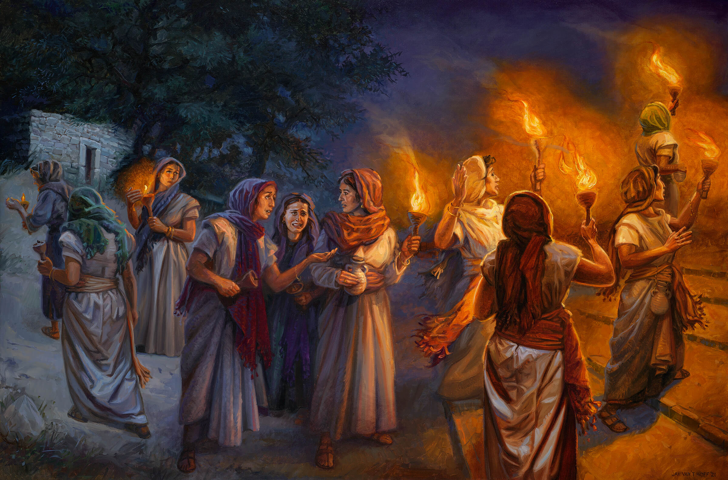 The Parable of the Ten Virgins - Gospelimages